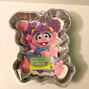 Wilton Sesame Street Abby Cadabby 2105 4444 Cake Pan  Fairy Monster Mold